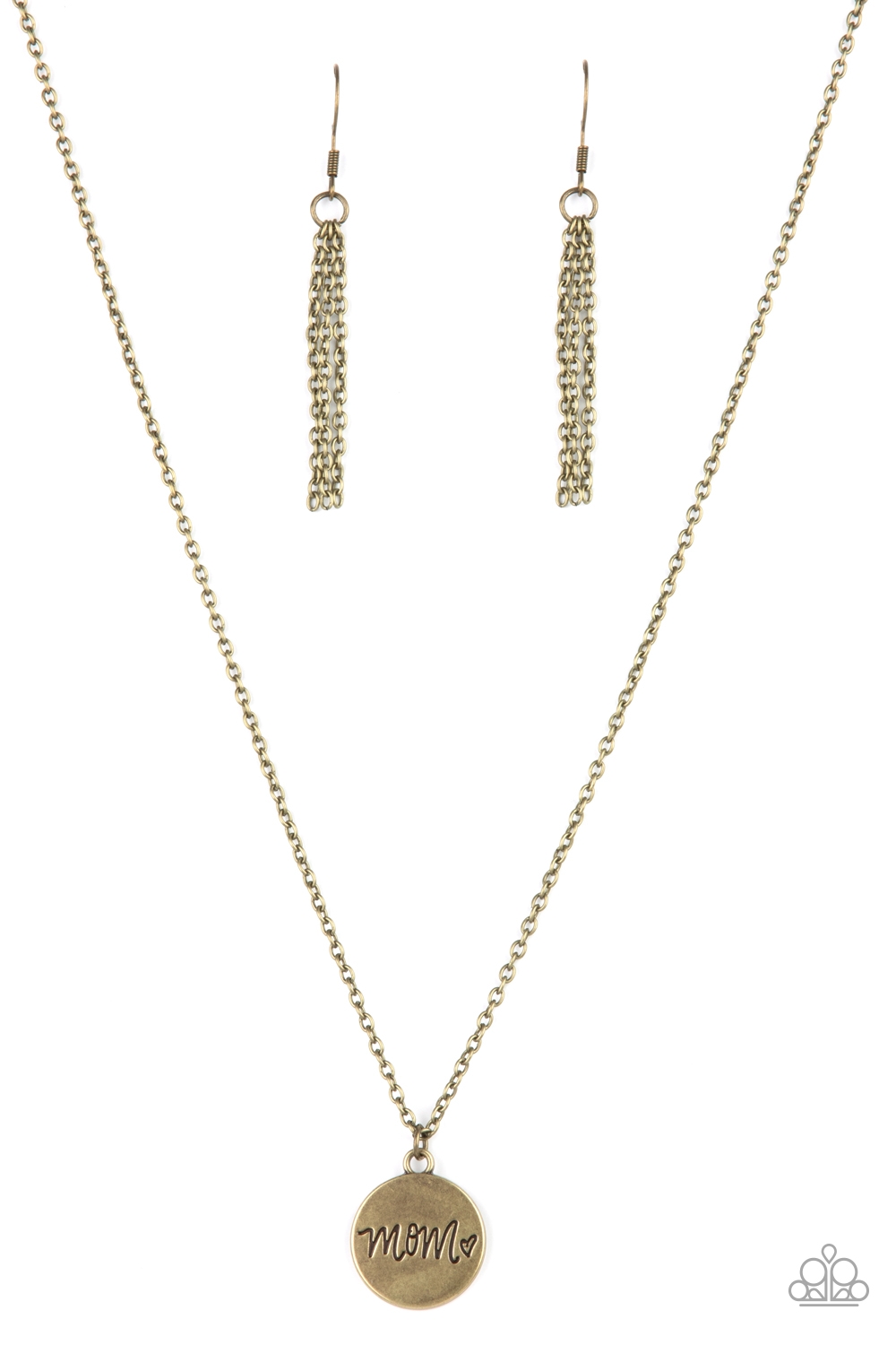 Necklace - The Cool Mom - Brass