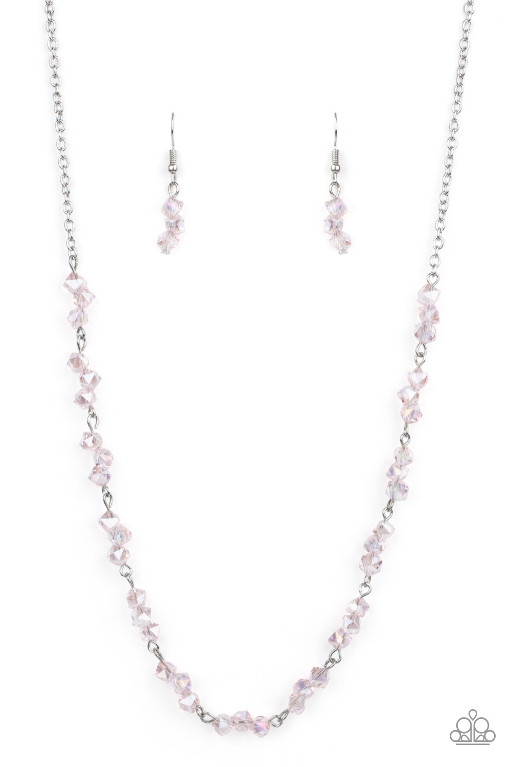 Necklace - Incredibly Iridescent - Pink