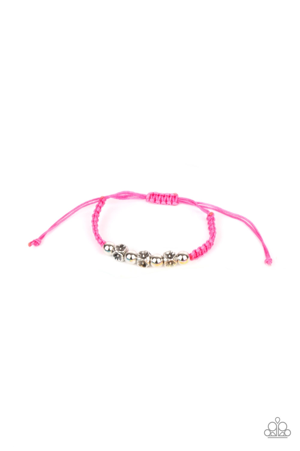 Bracelet - Starlet Shimmer Antique Floral - Pink