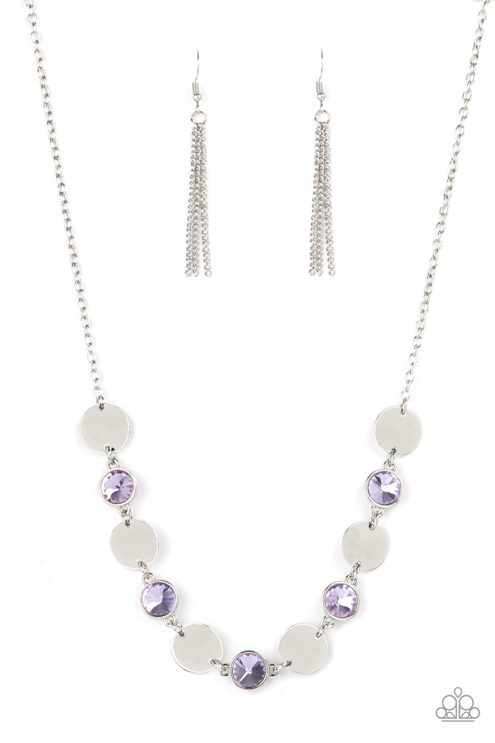 Necklace - Refined Reflections - Purple