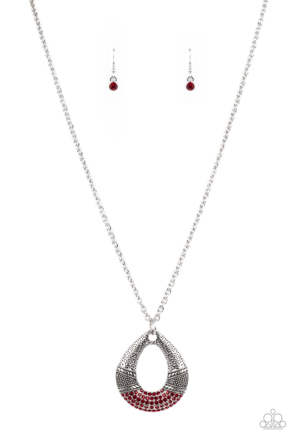 Necklace - Glitz and Grind - Red