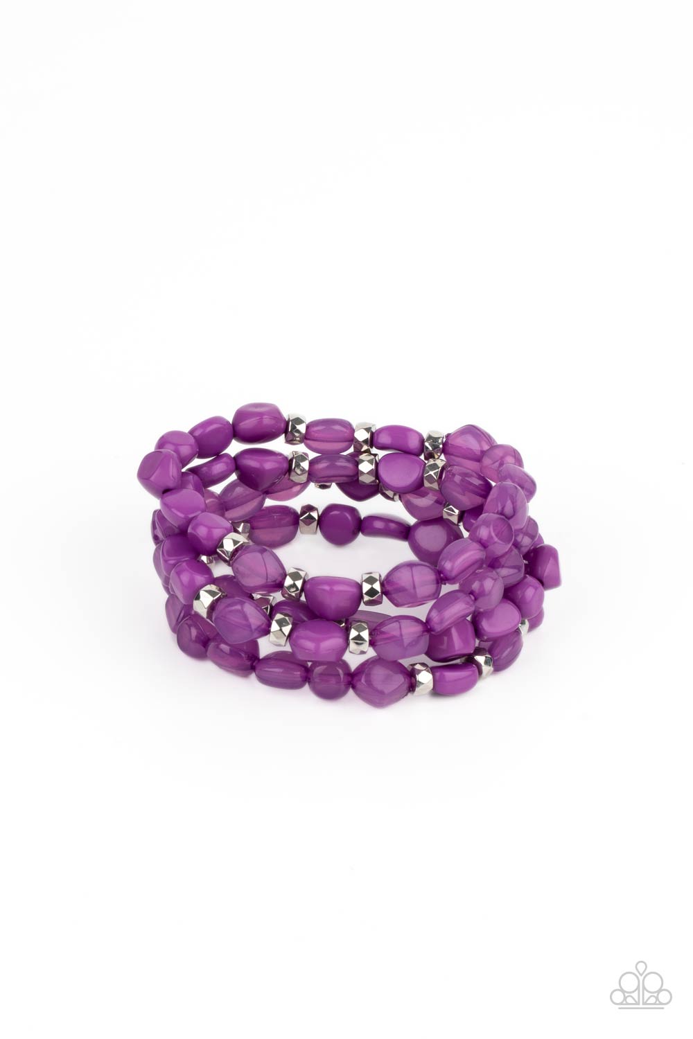 Bracelet - Nice GLOWING! - Purple