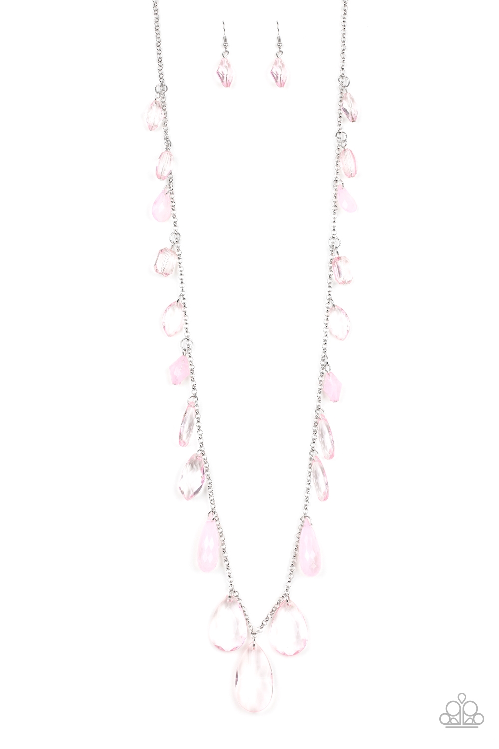 Necklace - GLOW And Steady Wins The Race - Pink
