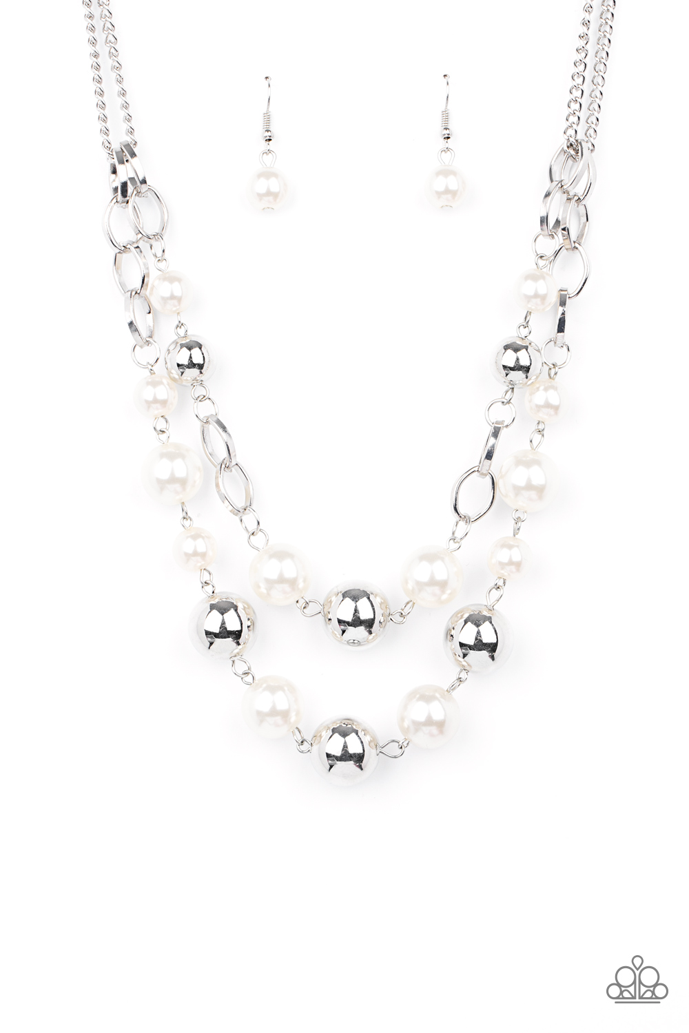 Necklace - COUNTESS Your Blessings - White