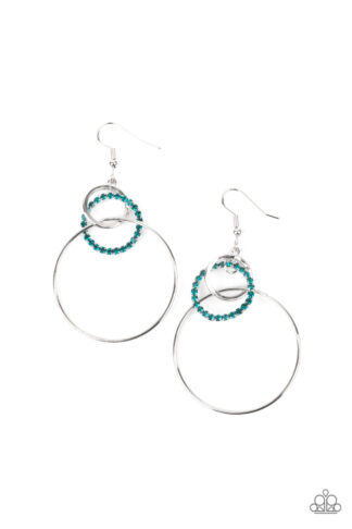 Earring - In An Orderly Fashion - Blue