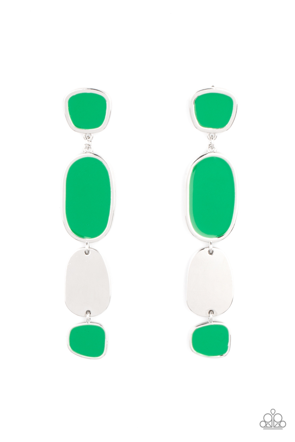 Earring - All Out Allure - Green