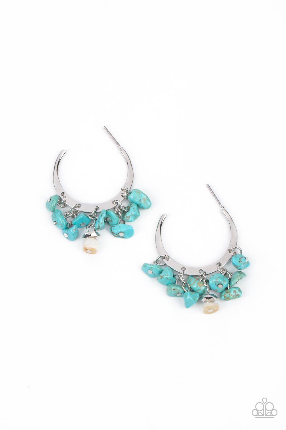 Earring - Gorgeously Grounding - Blue