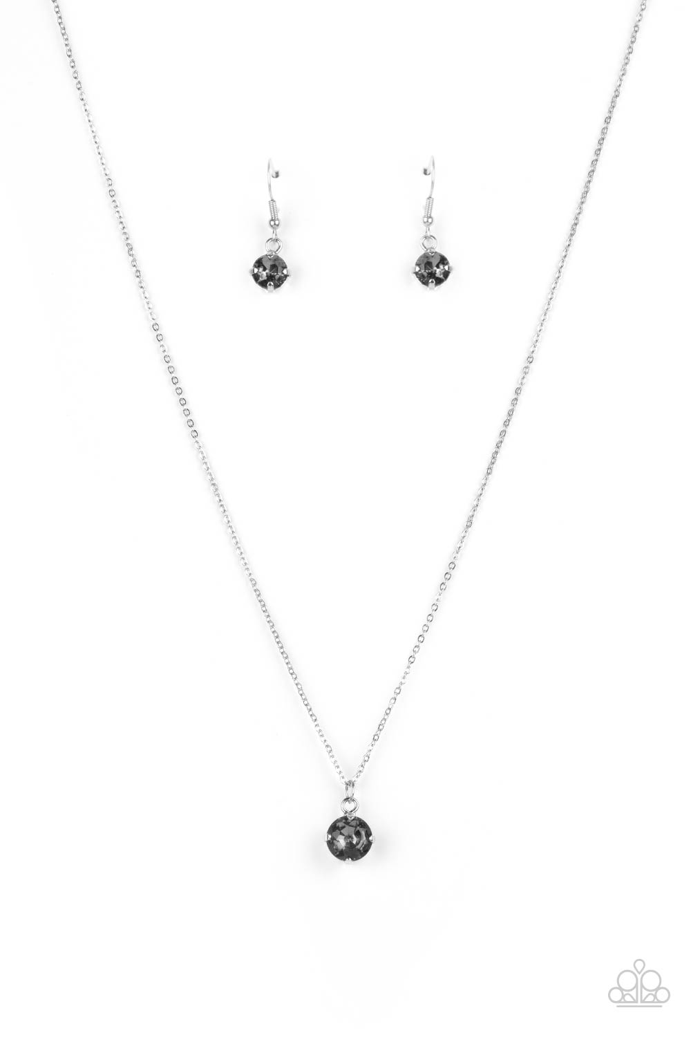Necklace - Undeniably Demure - Silver