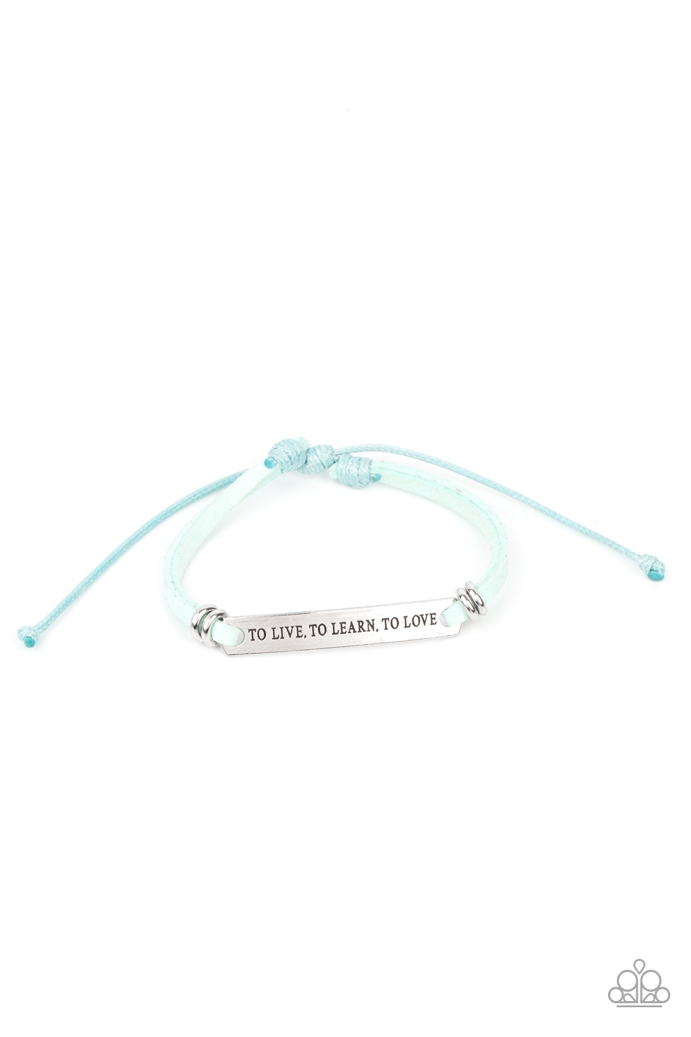 Bracelet - To Live, To Learn, To Love - Blue