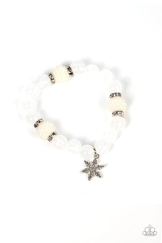Bracelet - Starlet Shimmer Snowflake with Opal/Pearl - Type1