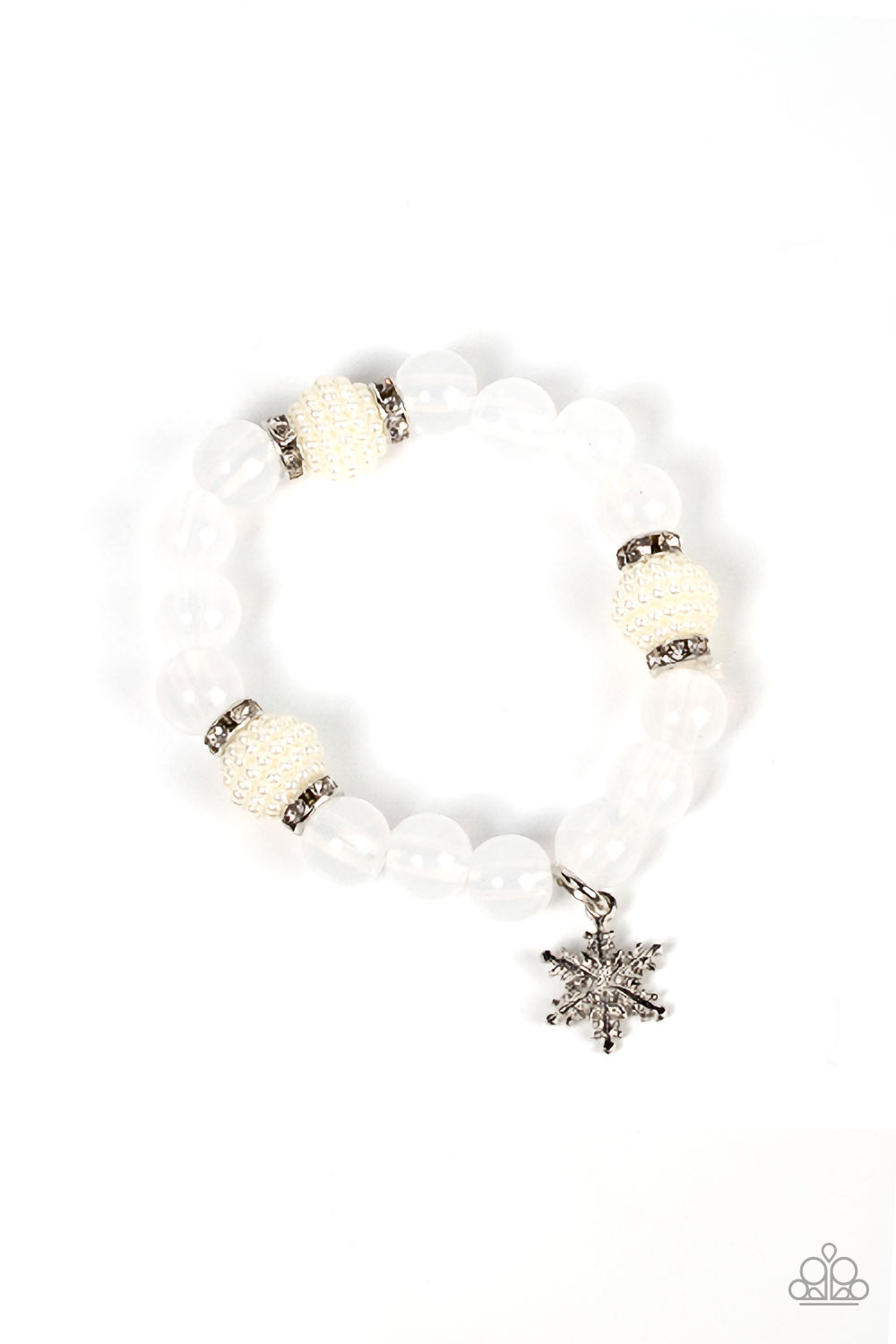 Bracelet - Starlet Shimmer Snowflake with Opal/Pearl - Type2