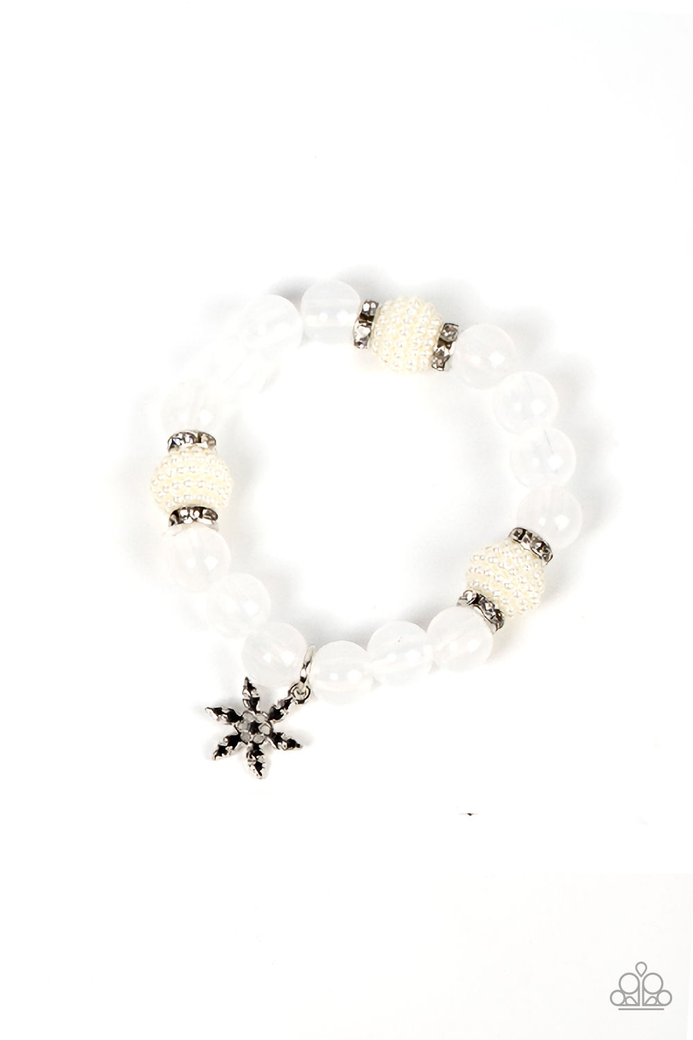 Bracelet - Starlet Shimmer Snowflake with Opal/Pearl - Type3
