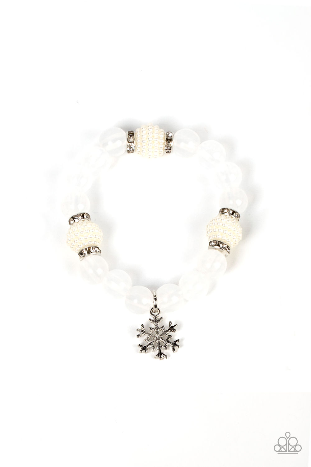 Bracelet - Starlet Shimmer Snowflake with Opal/Pearl - Type4