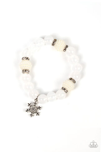 Bracelet - Starlet Shimmer Snowflake with Opal/Pearl - Type5