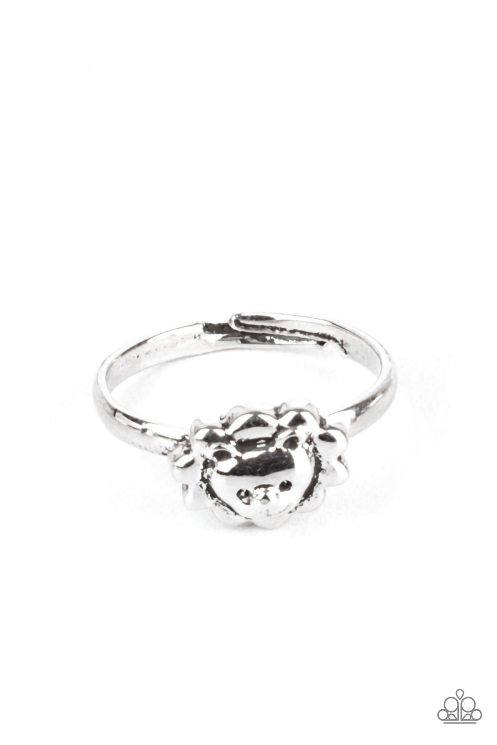 Ring - Starlet Shimmer Silver Zoo - Lion