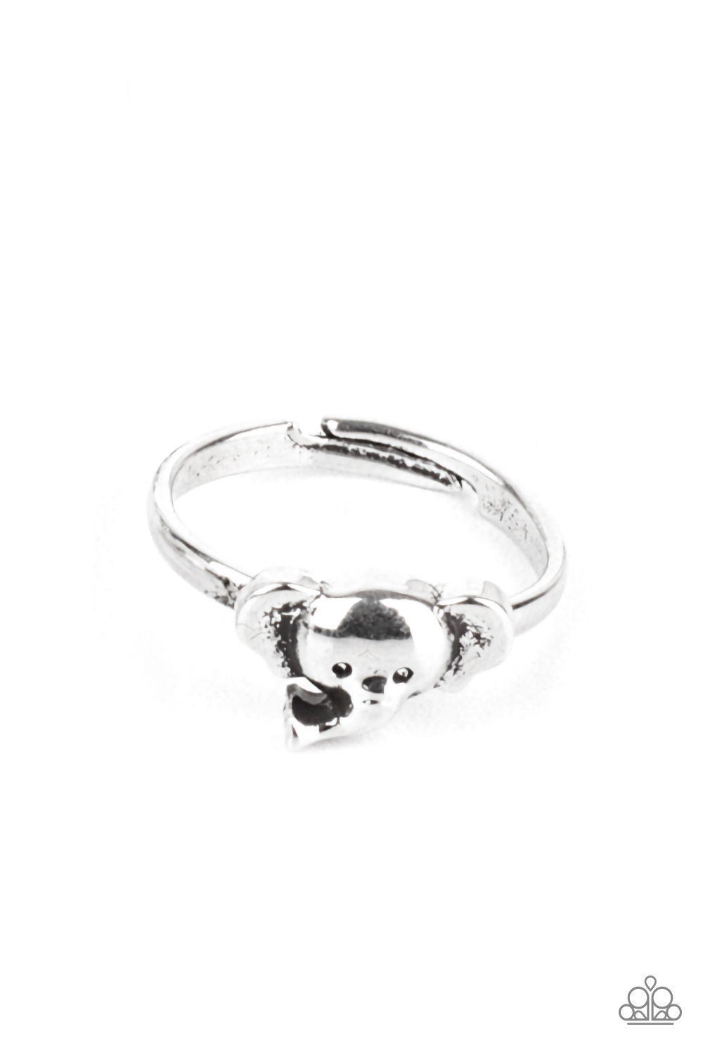 Ring - Starlet Shimmer Silver Zoo - Elephant