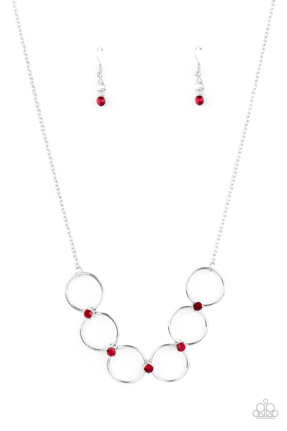 Necklace - Regal Society - Red