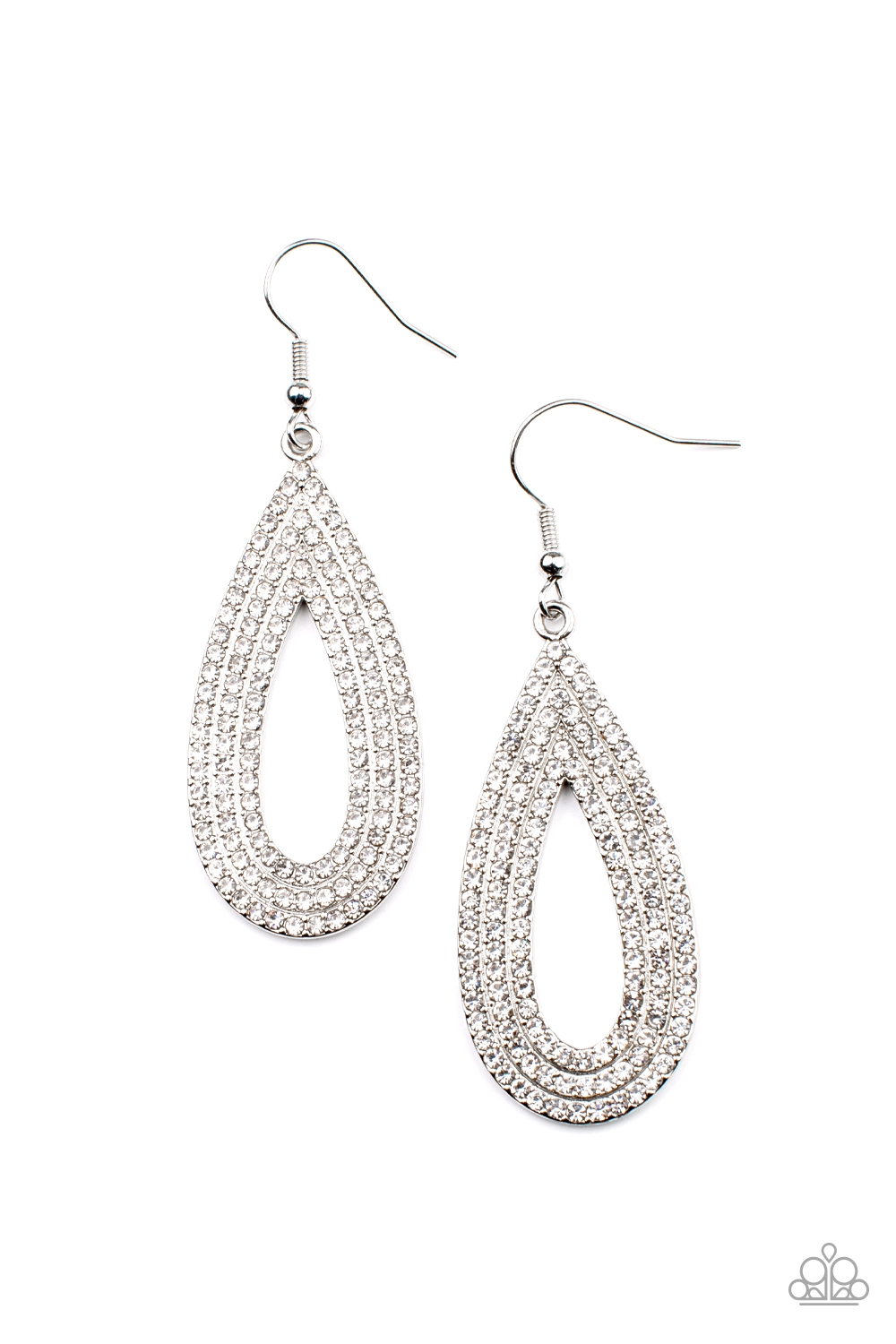 Earring - Exquisite Exaggeration - White