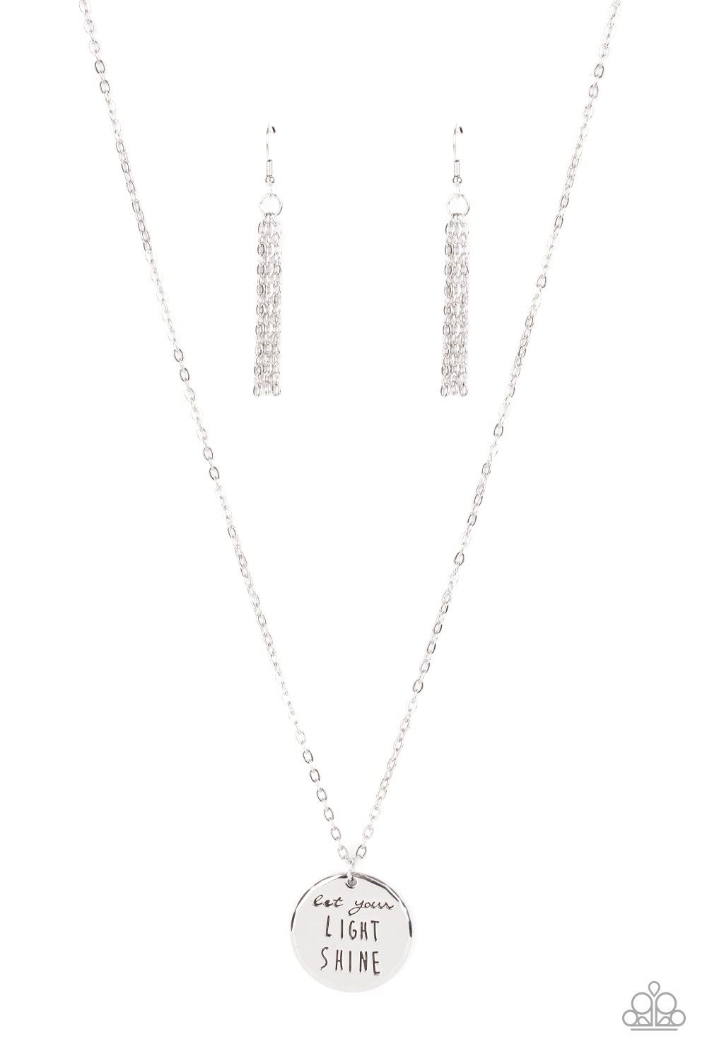 Necklace - Light It Up - Silver