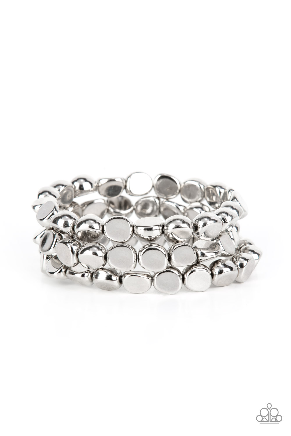 Bracelet - HAUTE Stone - Silver
