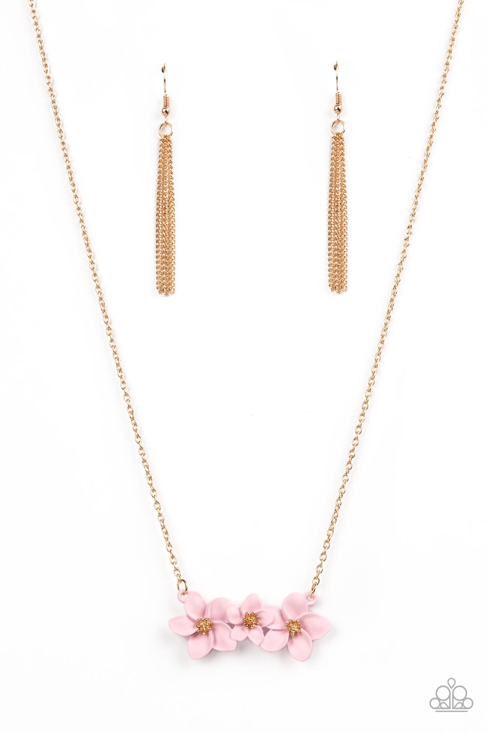 Necklace - Petunia Picnic - Pink