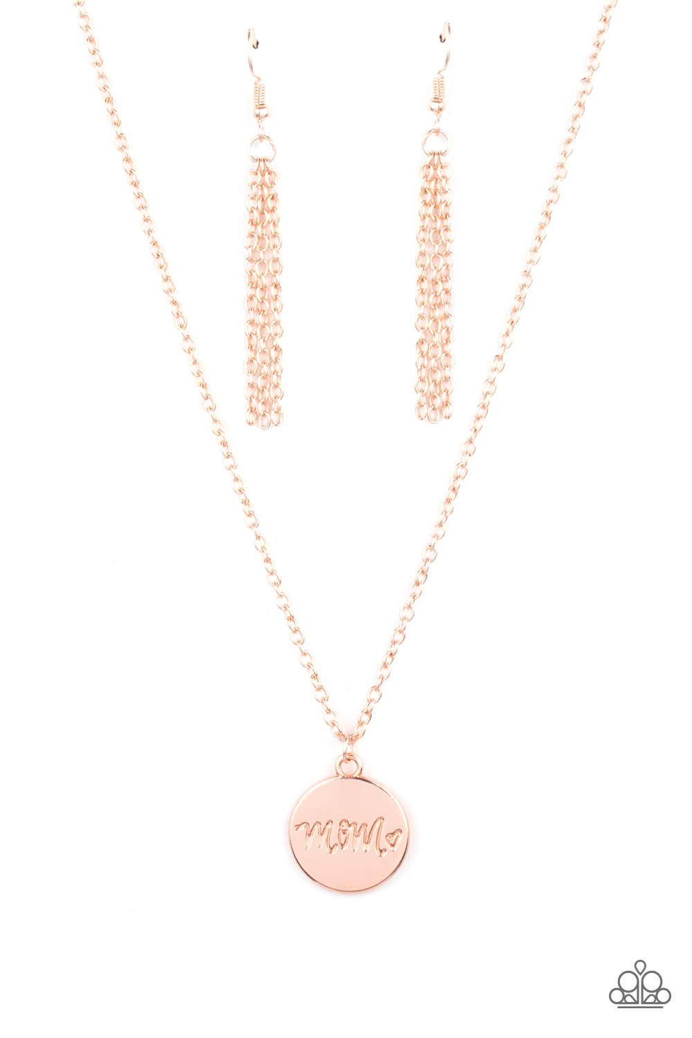 Necklace - The Cool Mom - Rose Gold