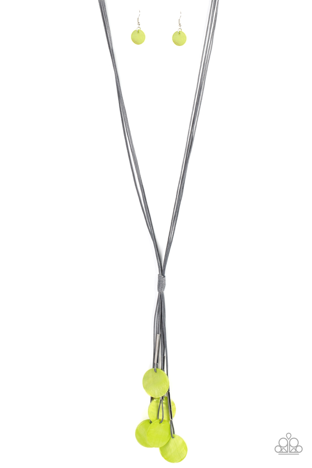 Necklace - Tidal Tassels - Green
