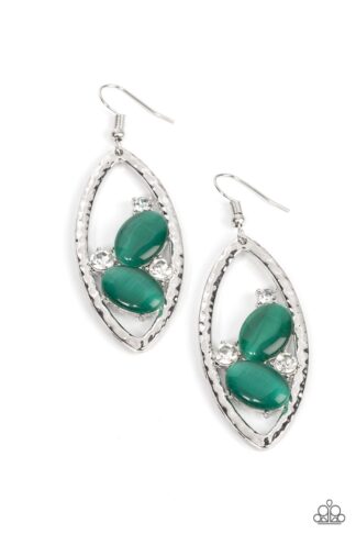 Earring - Famously Fashionable - Green