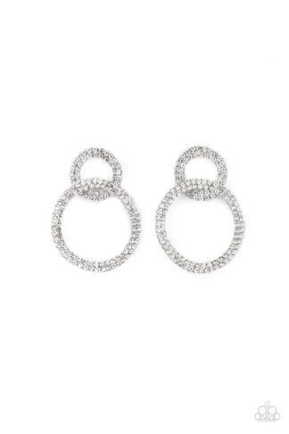 Earring - Intensely Icy - White