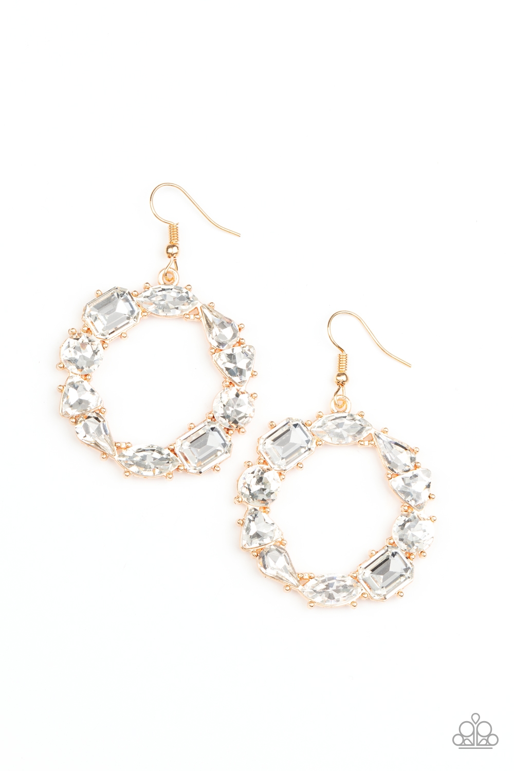 Earring - GLOWING in Circles - Gold