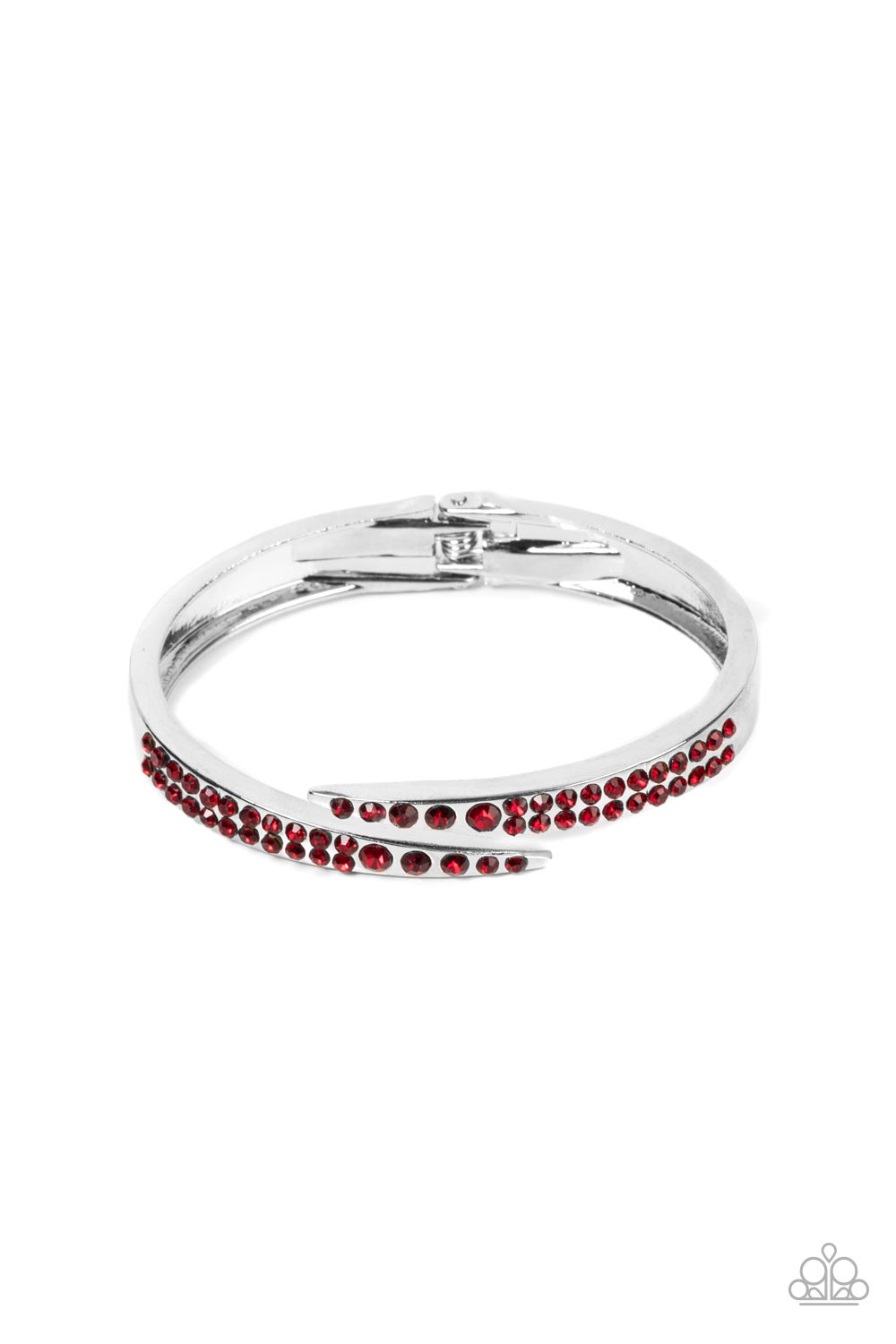 Bracelet - Sideswiping Shimmer - Red