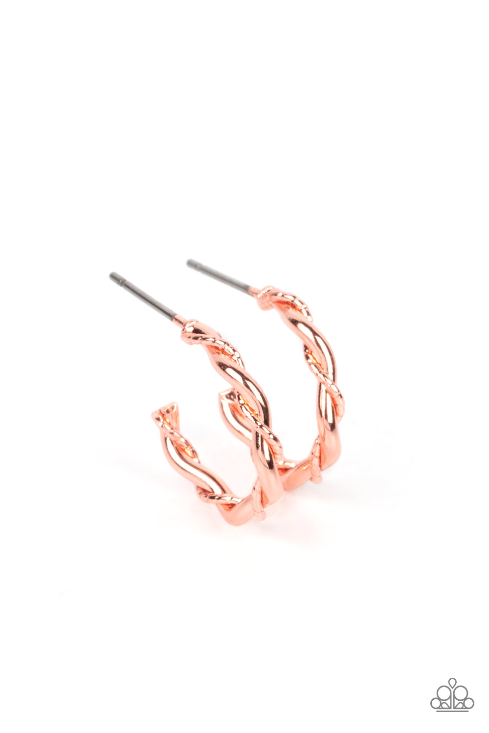 Earring - Irresistibly Intertwined - Copper