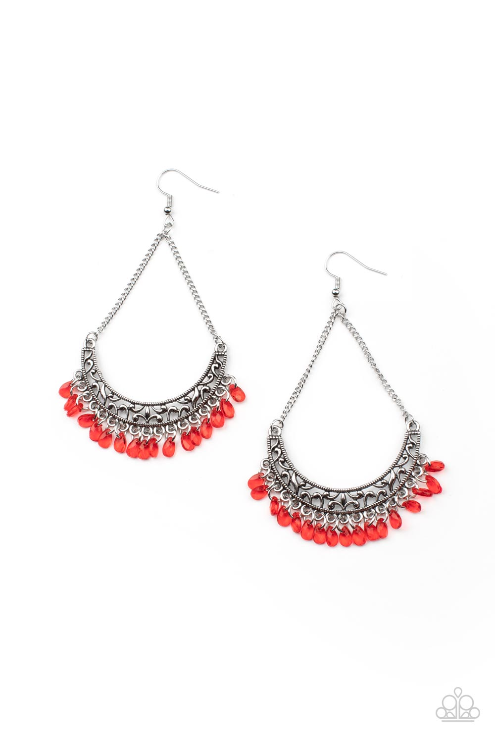Earring - Orchard Odyssey - Red