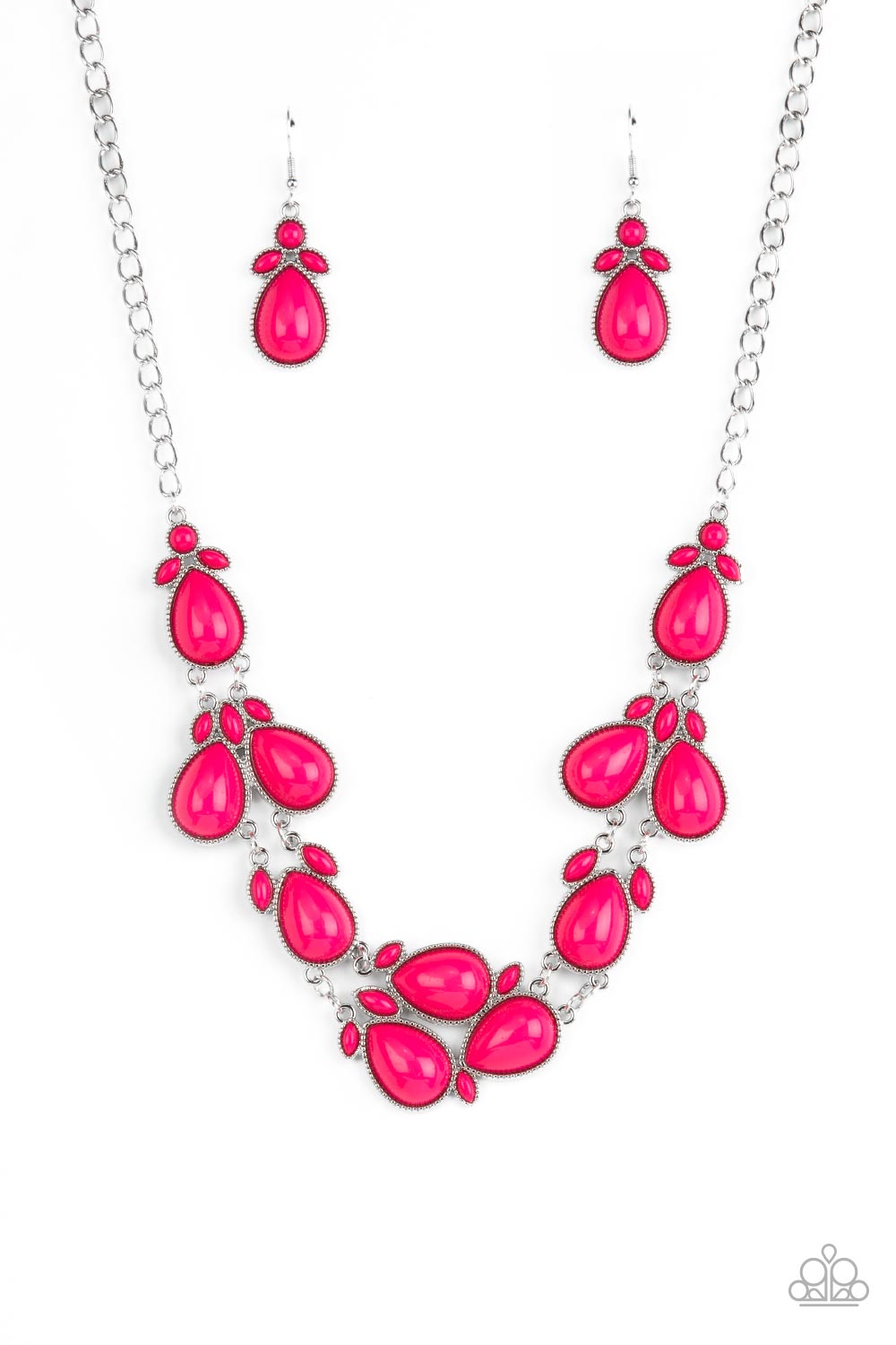 Necklace - Botanical Banquet - Pink