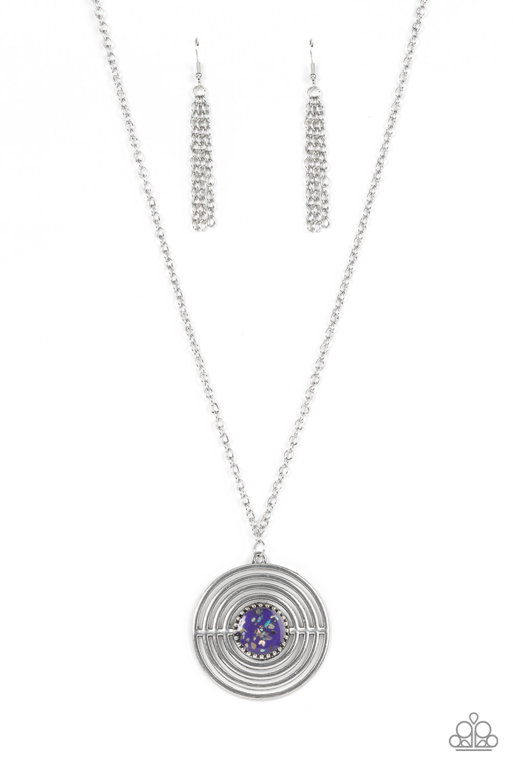 Necklace - Targeted Tranquility - Purple