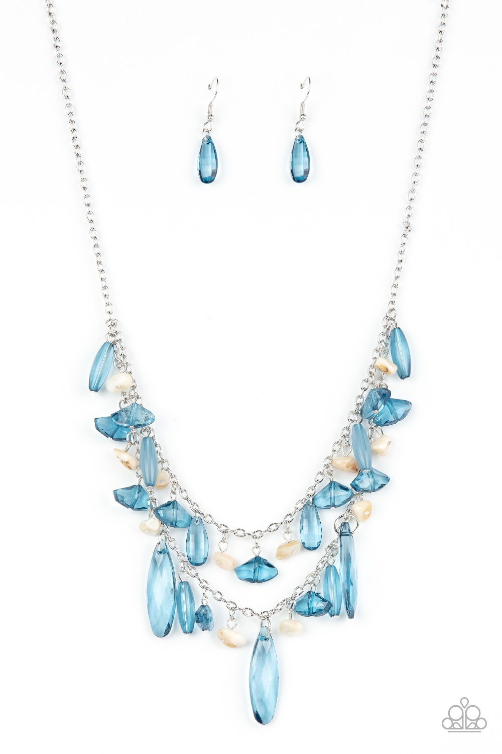 Necklace - Candlelit Cabana - Blue