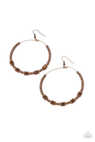Earring - Simple Synchrony - Copper