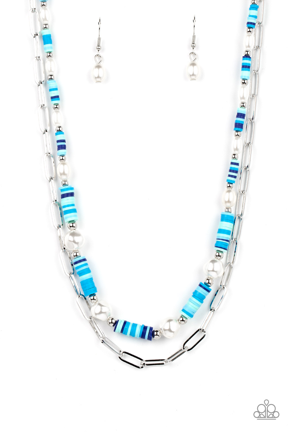 Necklace - Tidal Trendsetter - Blue