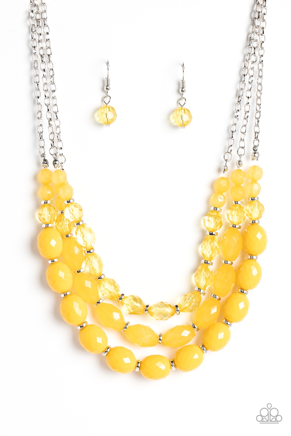 Necklace - Tropical Hideaway - Yellow