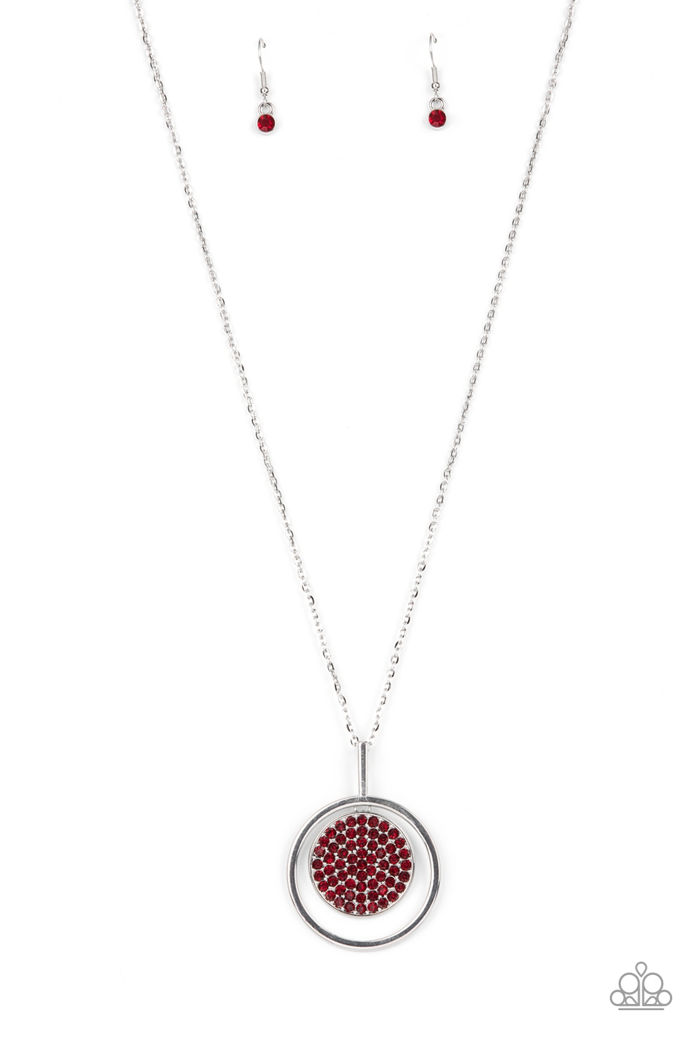 Necklace - There She GLOWS! - Red