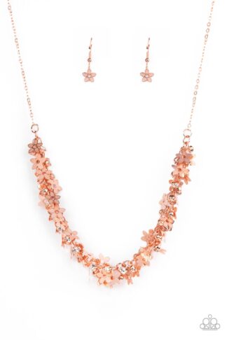 Necklace - Fearlessly Floral - Copper