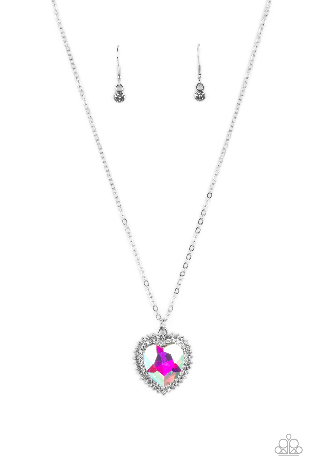 Necklace - Sweethearts Stroll - Multi