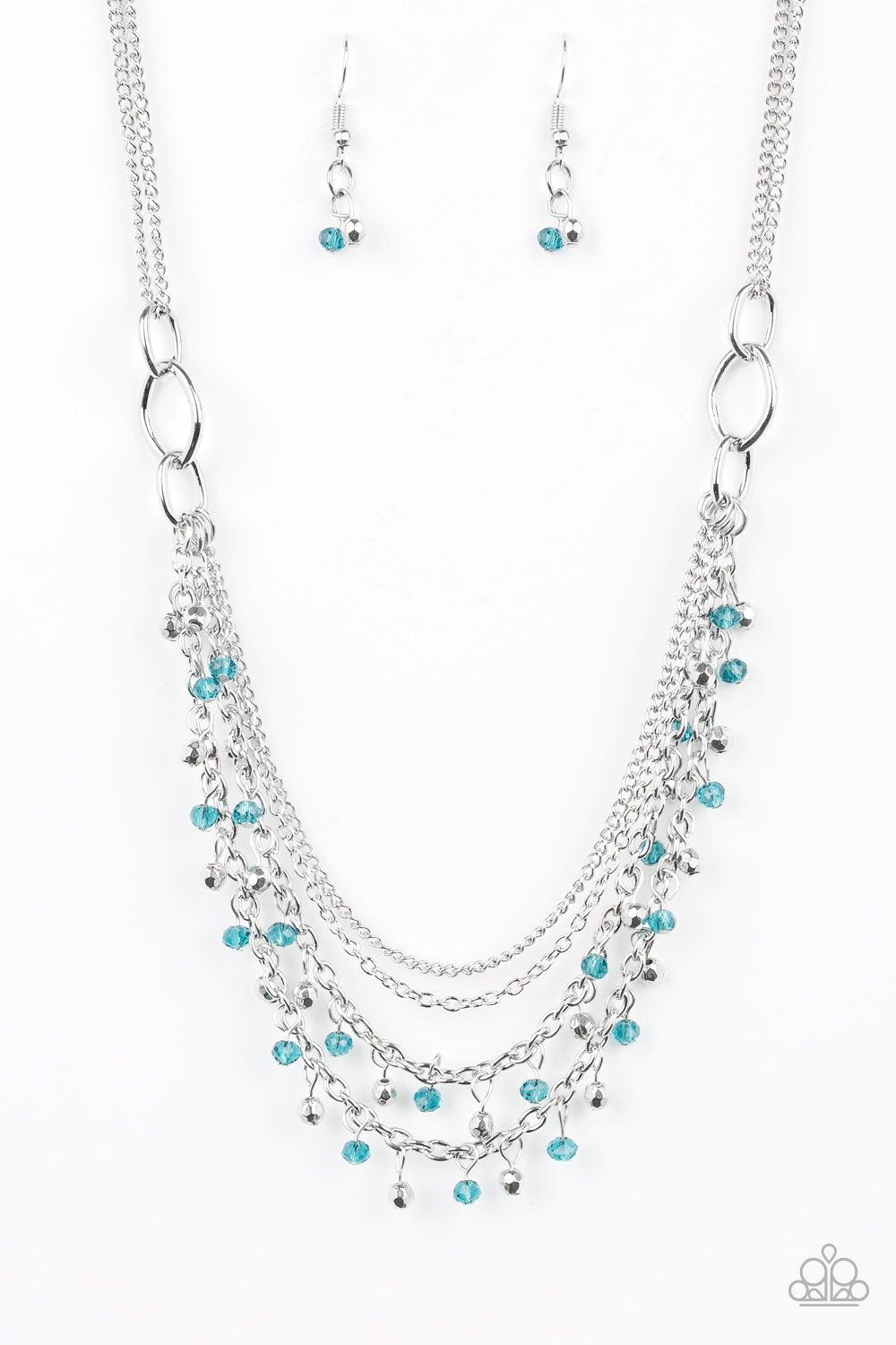 Necklace - Financially Fabulous - Blue