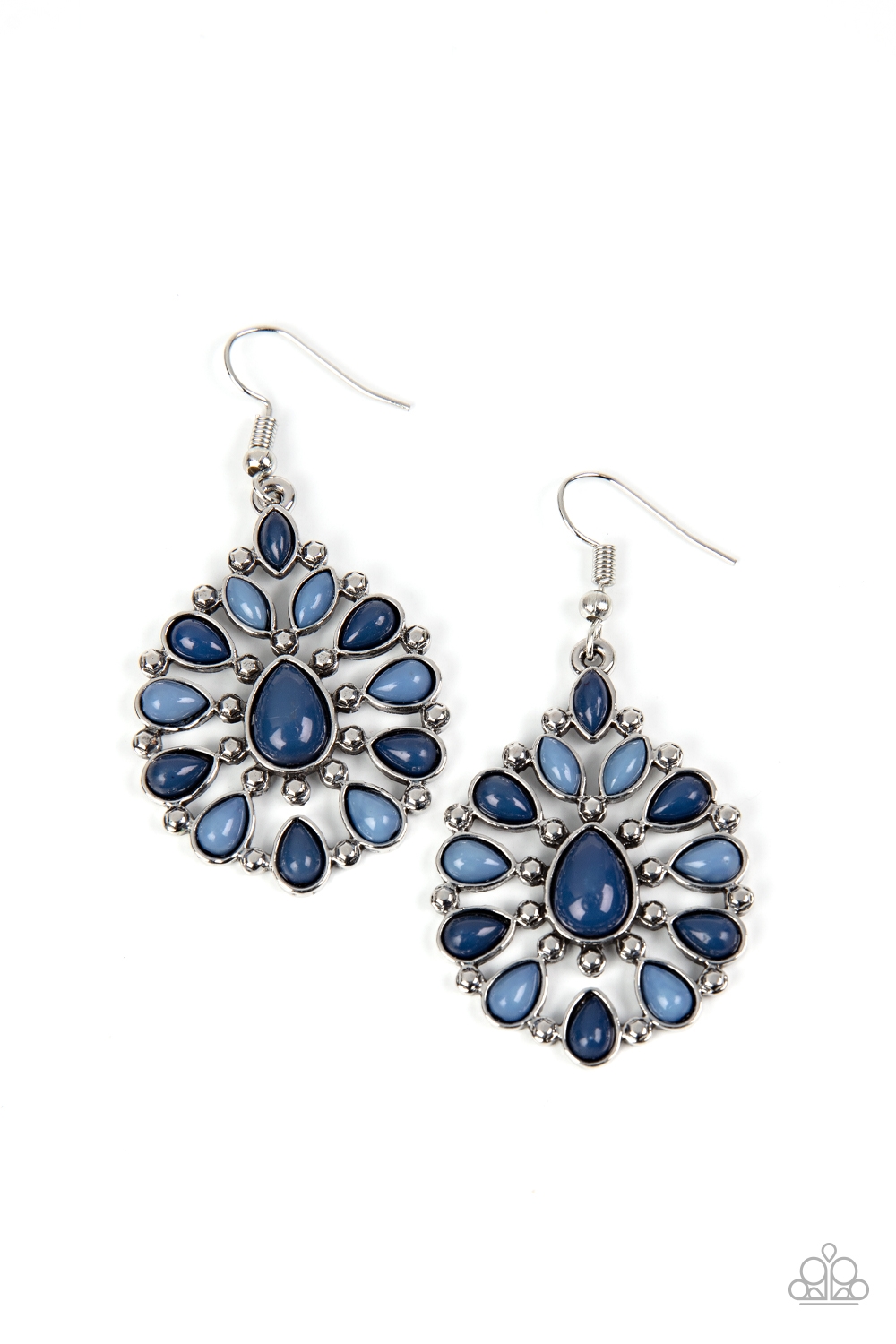 Earring - Lively Luncheon - Blue