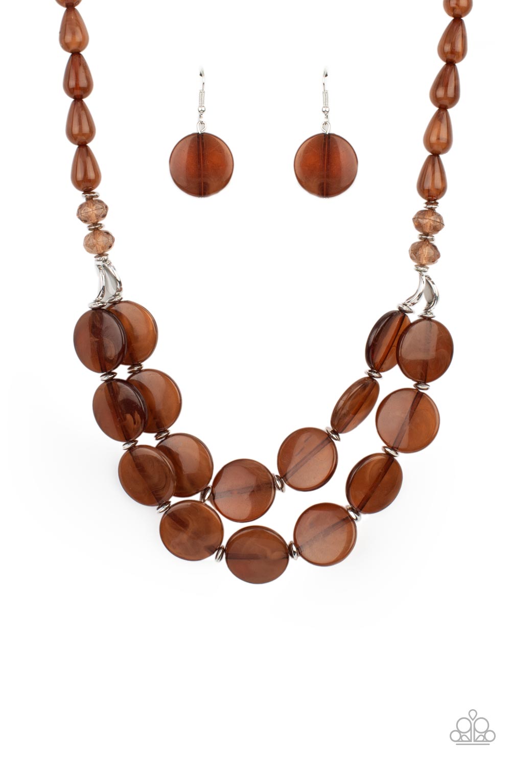 Necklace - Beach Day Demure - Brown