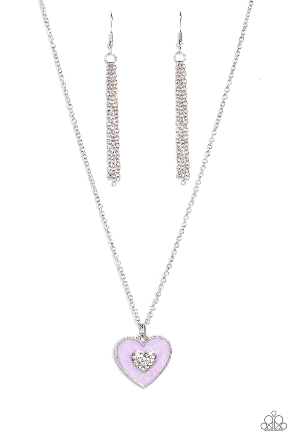Necklace - So This Is Love - Purple