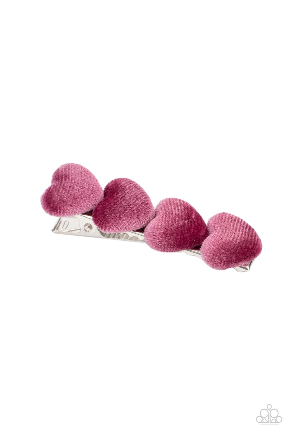 HairClip - Velvet Valentine - Pink