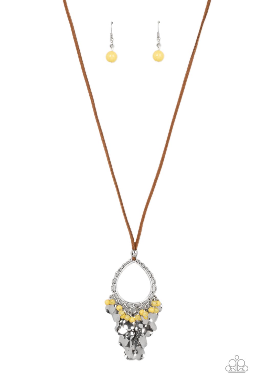 Necklace - Paradise Pageantry - Yellow