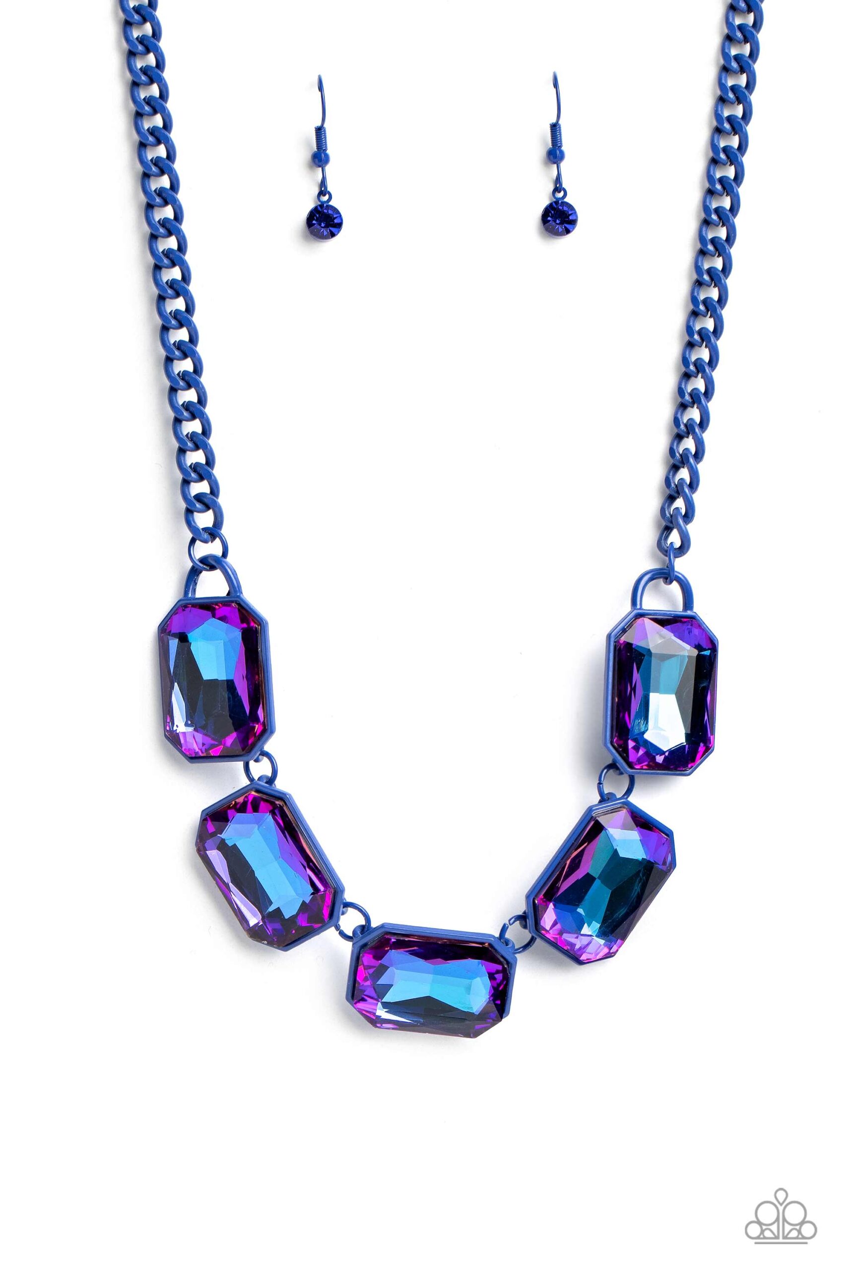 Necklace - Emerald City Couture - Blue
