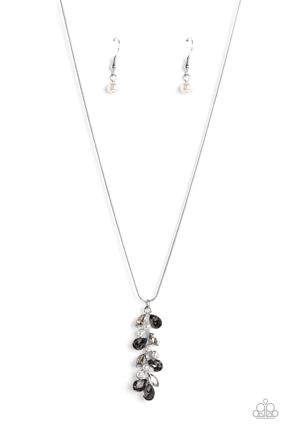 Necklace - Pearls Before VINE - Silver